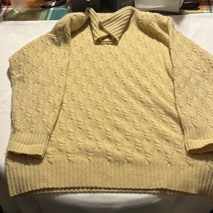 Epogee Size L Rabbit Hair/Lambswool Turtleneck Sweater